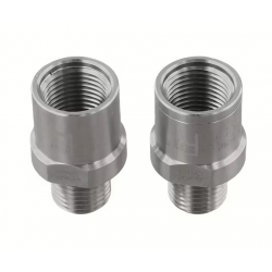 Adaptateur de pédalier 1/2 à 9/16 Argent