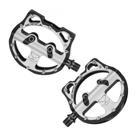 Pédales Vélo PANDA Alu CNC / 3 Roulements / 9/16 Pédales Vélo PANDA Alu CNC / 3 Roulements / 9/16