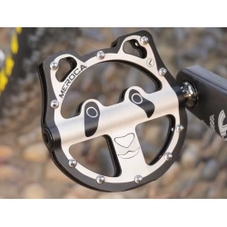 Pédales Vélo PANDA Alu CNC / 3 Roulements / 9/16