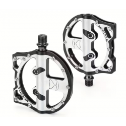 Pédales Vélo PANDA Alu CNC / 3 Roulements / 9/16