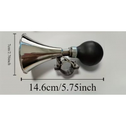 Sonnette Pouet Chrome Plastique