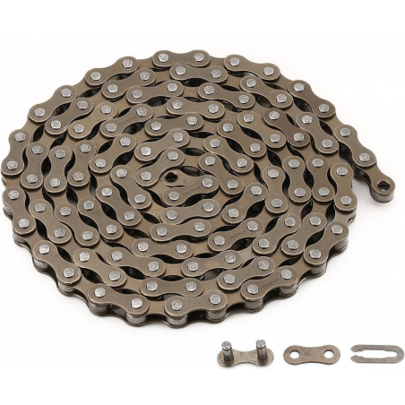 Chaine 1/2 x 1/8 Métal Brunie 114 maillons