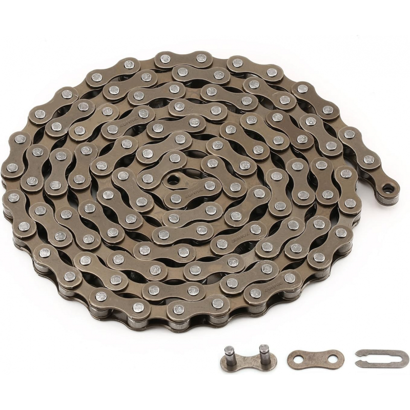 Chaine 1/2 x 1/8 Métal Brunie 114 maillons
