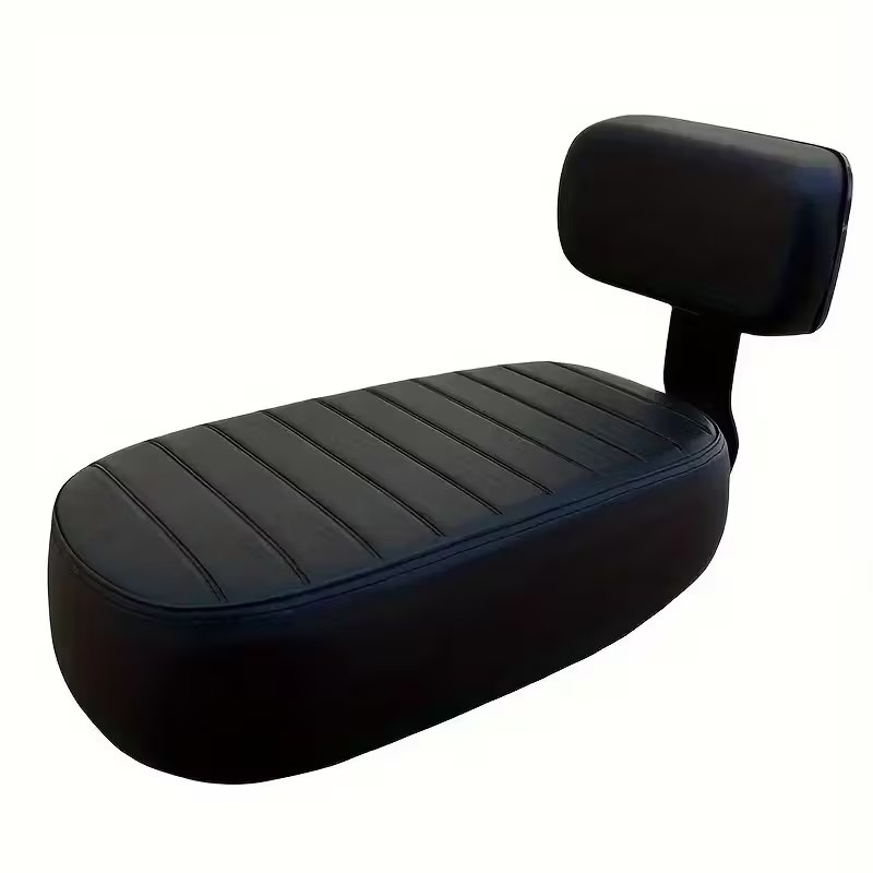 Siège De Porte Bagage Arrière Epais Avec Dosseret Pour Passager Vélo Siège De Porte Bagage Arrière Epais Avec Dosseret Pour Passager Vélo