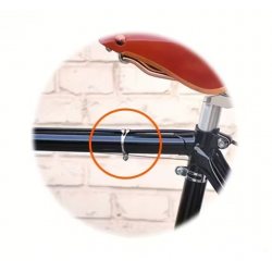 Collier Inox Gaine de frein / Dérailleur / Durite 25.4mm