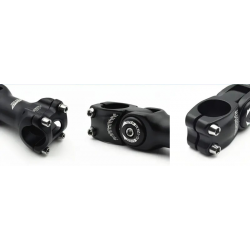 Potence 1" 1/8 pouce réglable Cintre 25.4mm Noir