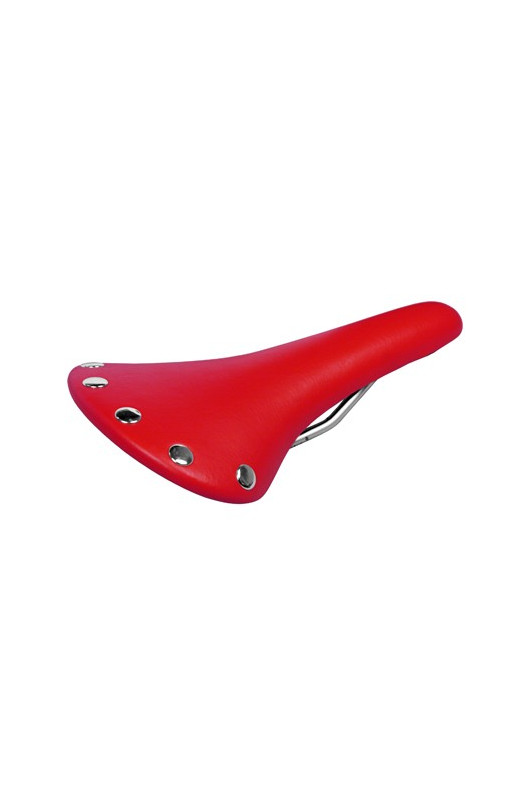 Vaorwne Selle de Velo Retro en Rivet Selle du Velo Siege du Velo en Rivet 27 x 15,5 cm Marron