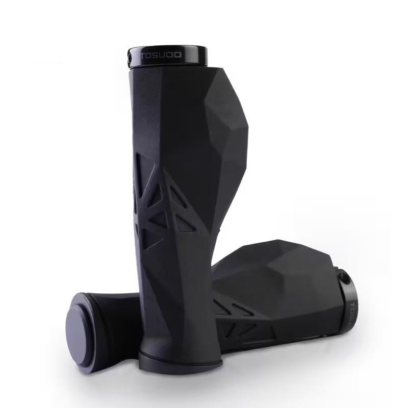 Poignée vélo Confort Antiglisse Noir Ergonomique