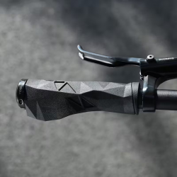 Poignée vélo Confort Antiglisse Noir Ergonomique