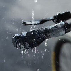 Poignée vélo Confort Antiglisse Noir Ergonomique