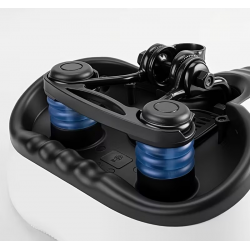 Selle Vélo Respirante Confortable Blanche