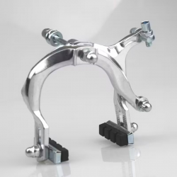 Etier de frein avant / arrière caliper Chrome