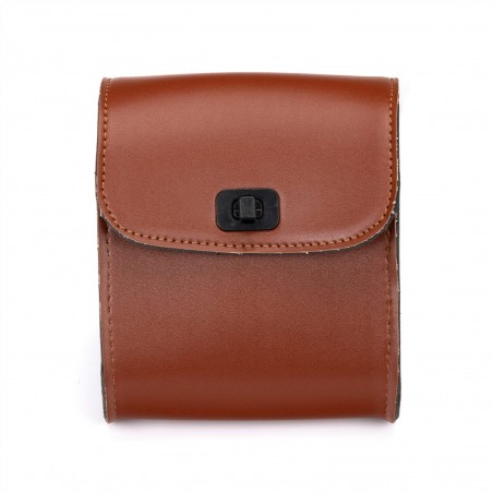 Sacoche de guidon marron pour vélo ou trottinette