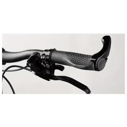 Poignée vélo Confort Rando Antiglisse Noir Ergonomique