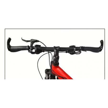 Poignée vélo Confort Rando Antiglisse Noir Ergonomique