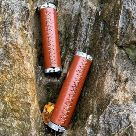 Poignée vélo Lock-Off Marron Clair