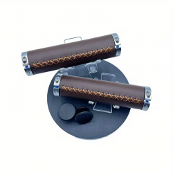 Poignée vélo Lock-Off Marron Fonçé