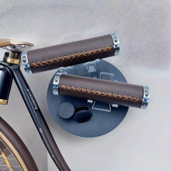 Poignée vélo Lock-Off Marron Fonçé