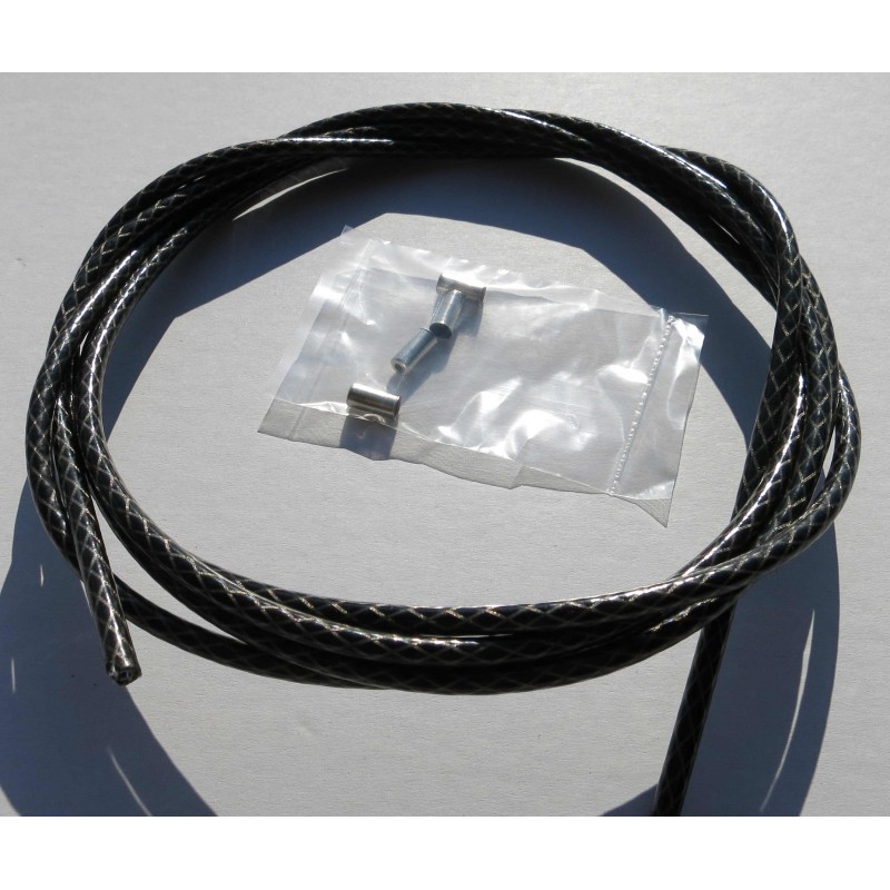 Gaine de câble Noir Losange 2M5