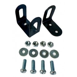Kit de fixation pour garde-boue vélo noir