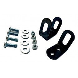 Kit de fixation pour garde-boue vélo noir