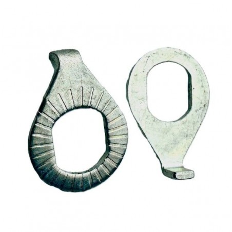 Sécurité anti-dégagement pour roue avant chrome