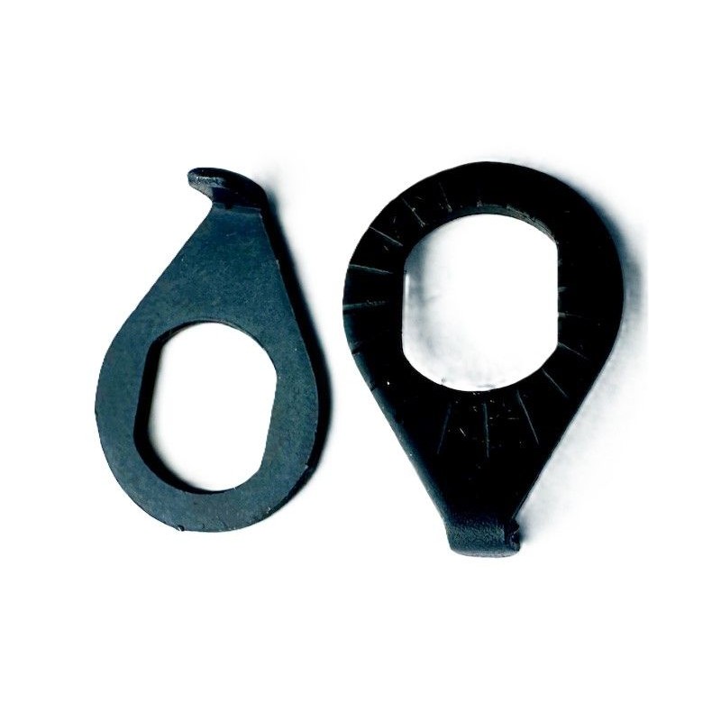 Sécurité anti-dégagement pour roue avant noir