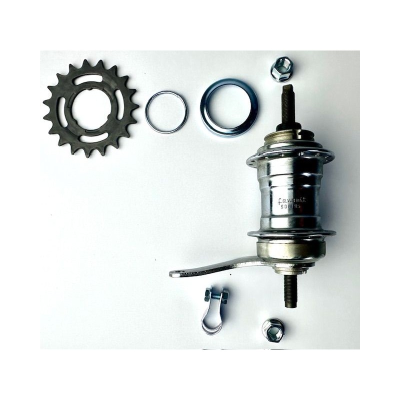 Moyeu Arrière 28 Trous Rétropédalage