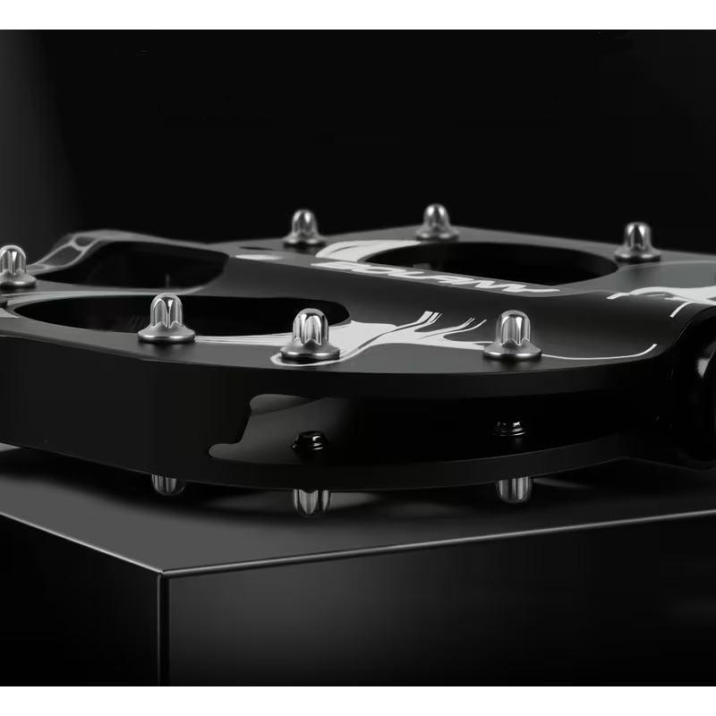 Pédales CXWXC – Plat Et Automatique, 3 Roulements En Aluminium, 9/16, Route/VTT