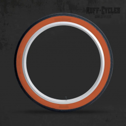 Pneu vélo Ruffer Tire V2 26 x 3.00 Flanc Orange Ruff Cycles