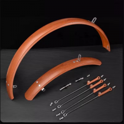 Garde-Boue 16" à 20" Aspect Bois Marron 50mm