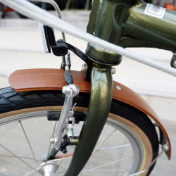 Garde-Boue 16" à 20" Aspect Bois Marron 50mm