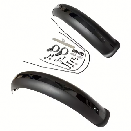 Garde-Boue Vélo Fat Bike 20" Noir 110mm