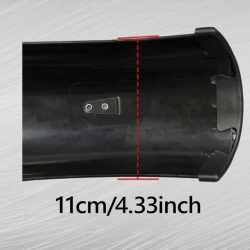 Garde-Boue Fat Bike 26" x 4.0-4.8 Noir 110mm