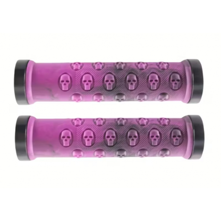 Poignée Skull Lock-Off Noir / Violet