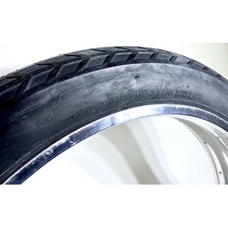 Pneu FatBike Fletwood 24 x 4.00 Noir 100-507