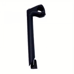 Potence vélo BMX / Cruiser Axe 22.2mm Noir Cintre 25.4mm