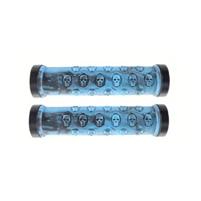 Poignée Skull Lock-Off Noir / Bleu