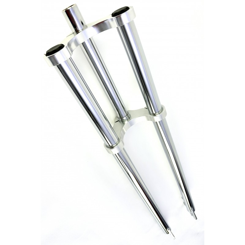 Fourche Double Bras Chrome 57cm 1"