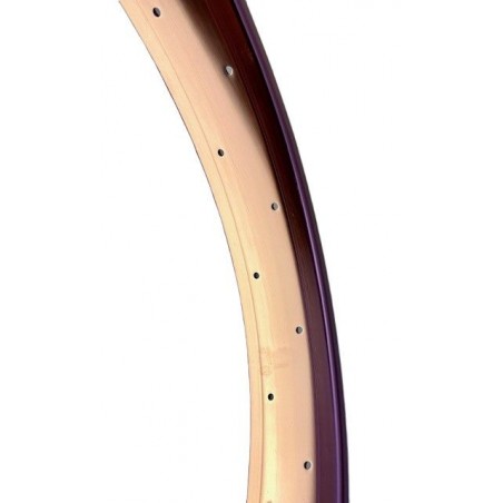 Jante Alu Cuivre 24" 36 Rayons 67mm Double Parois