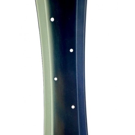 Jante Alu Noir Satiné 24" 36 Rayons 67mm Double Parois