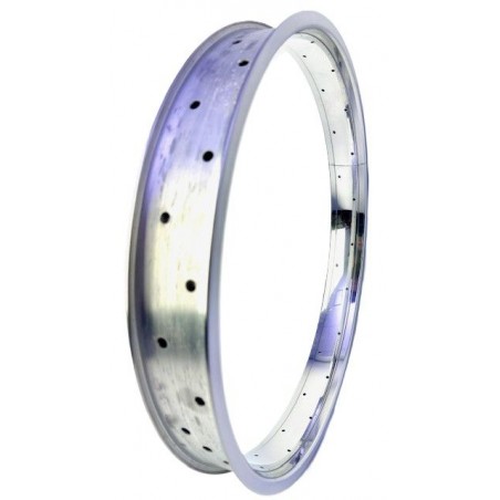 Jante Alu Poli 24" 36 Rayons 67mm Double Parois