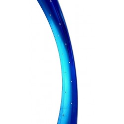 Jante Alu Bleu 24" 36 Rayons 67mm Double Parois