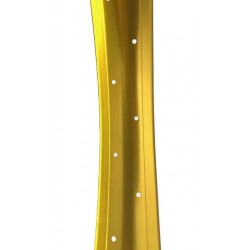 Jante Alu Or 24" 36 Rayons 67mm Double Parois