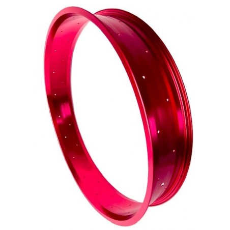 Jante Alu Rouge 26" 36 Rayons 103mm