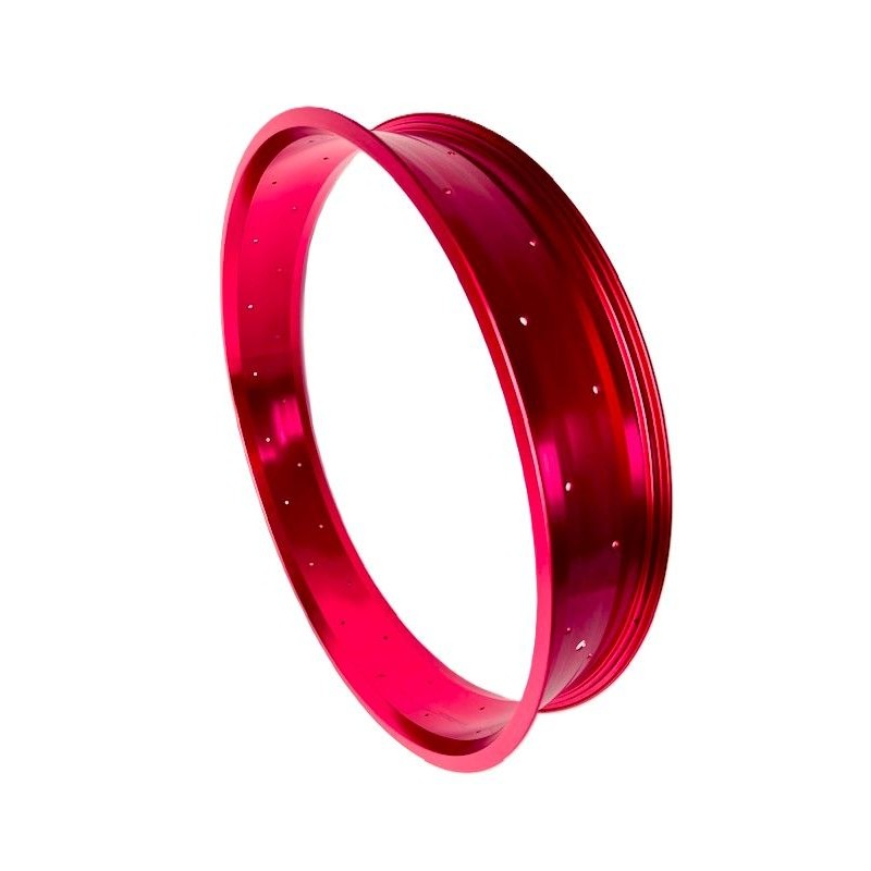Jante Alu Rouge 26" 36 Rayons 103mm