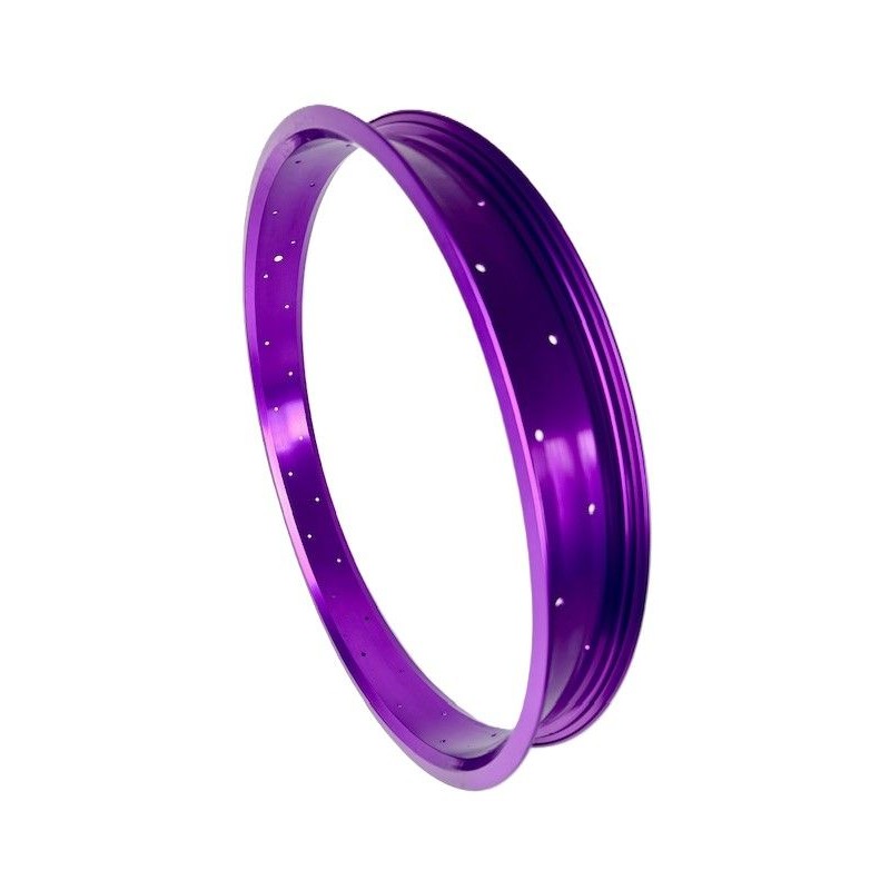 Jante Alu Violet 24" 36 Rayons 67mm
