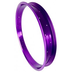 Jante Alu Violet 24" 36 Rayons 67mm