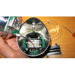 Phare Avant Rétro Moderne LED Chrome