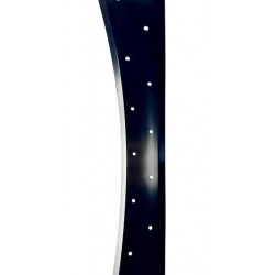 Jante Alu Noir Satiné 20" 36 Rayons 70mm